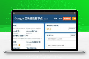 gongga区块链源码 数据节点网站源码